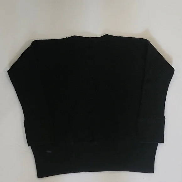 Talbots Women's Black Crew Neck Sweater - Picture 7 of 11
